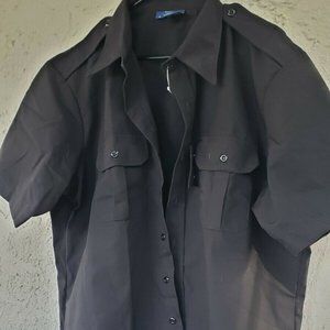 Propper Men's REVTAC Short Sleeve Shirt, Black, XL